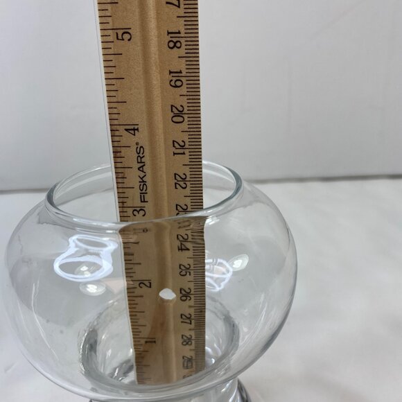 Mushroom-Style Candle Hurricane Holder Detachable Top Tea Lights Small - Picture 13 of 13